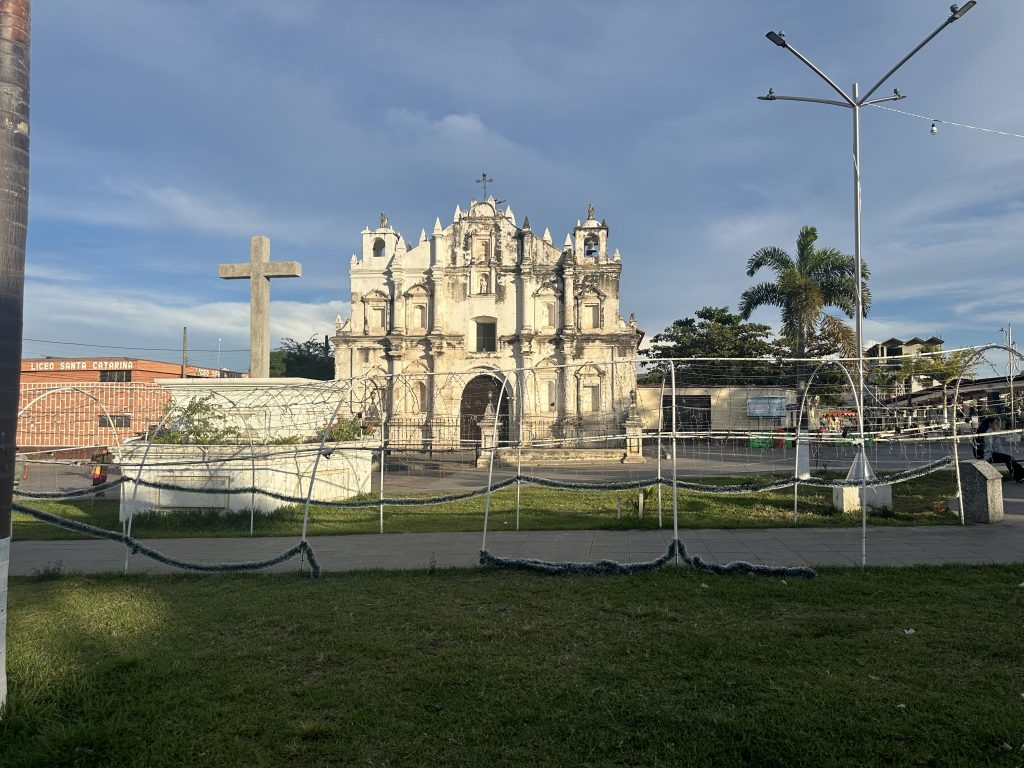 church built by xinka slaves during colonial times